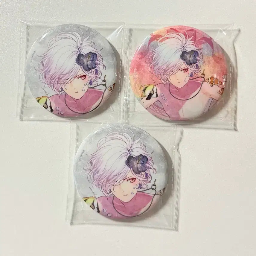 [BUNJANG] Diabolik Lovers Subaru Millennium Beach Series Bundle Set Big Can Badge / 디아볼릭러버즈 디아러버 밀레니엄 비치 시리즈 스바루 빅 캔뱃지 일괄