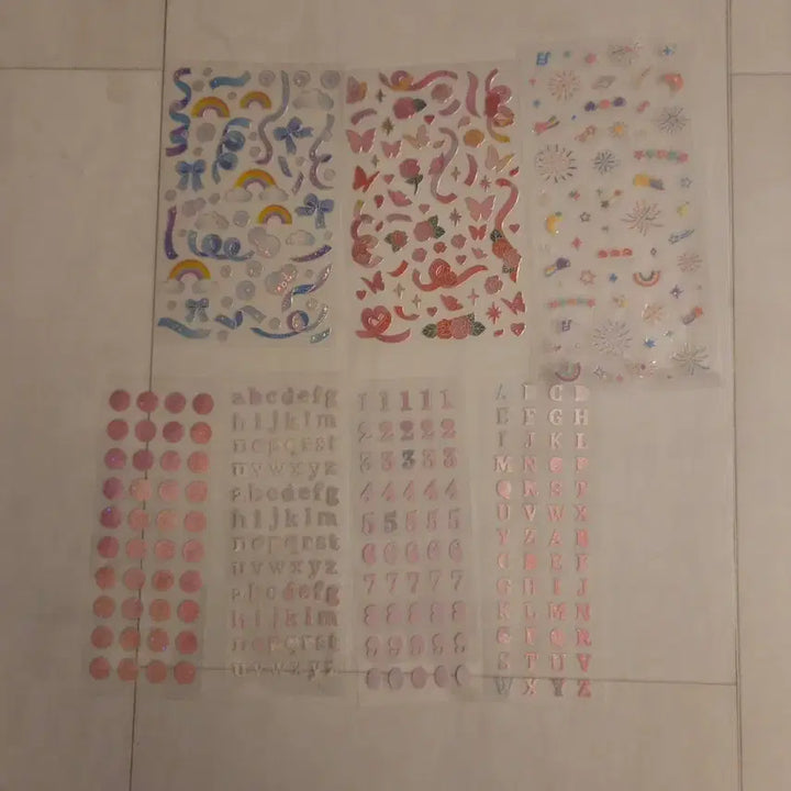 [BUNJANG] Assorted Stickers and Masking Tape Bundle / 스티커 마테 일괄 판매