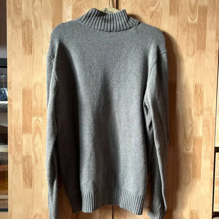 [BUNJANG] Polo Ralph Lauren Half-Neck Knit / 폴로 랄프로렌 하프넥 니트 회색