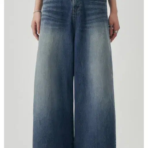 [BUNJANG] Triming Bird Two-Way Denim Pants / 트리밍버드 투웨이 데님
