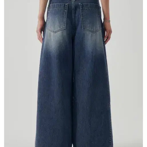 [BUNJANG] Triming Bird Two-Way Denim Pants / 트리밍버드 투웨이 데님