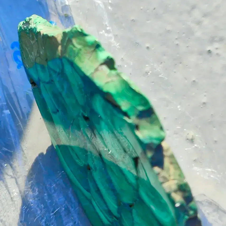 [BUNJANG] Natural Malachite Specimen 115.4g / 천연 공작 원석 115.4g