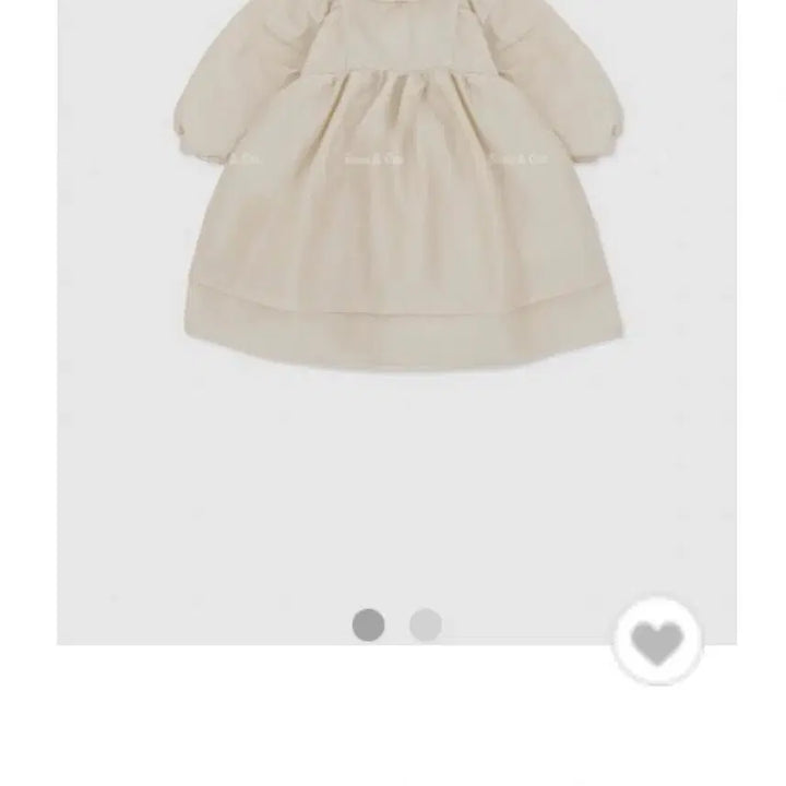 [BUNJANG] [Shushu&Crara] Clara Mini Dress (Beige, 12M) / [슈슈앤크라] mini 클라라 원피스 (베이지,12m)