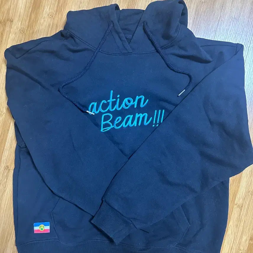 [BUNJANG] Crayon Shin-chan Action Beam Hoodie Navy Unisex / 짱구 액션빔 후드티 네이비 남여공용