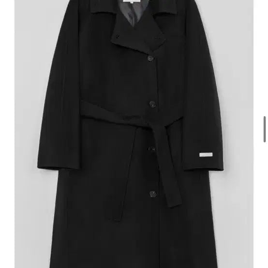 [BUNJANG] LIRISU Hazel Coat Black M / 리리수 Hazel 코트 블랙 M