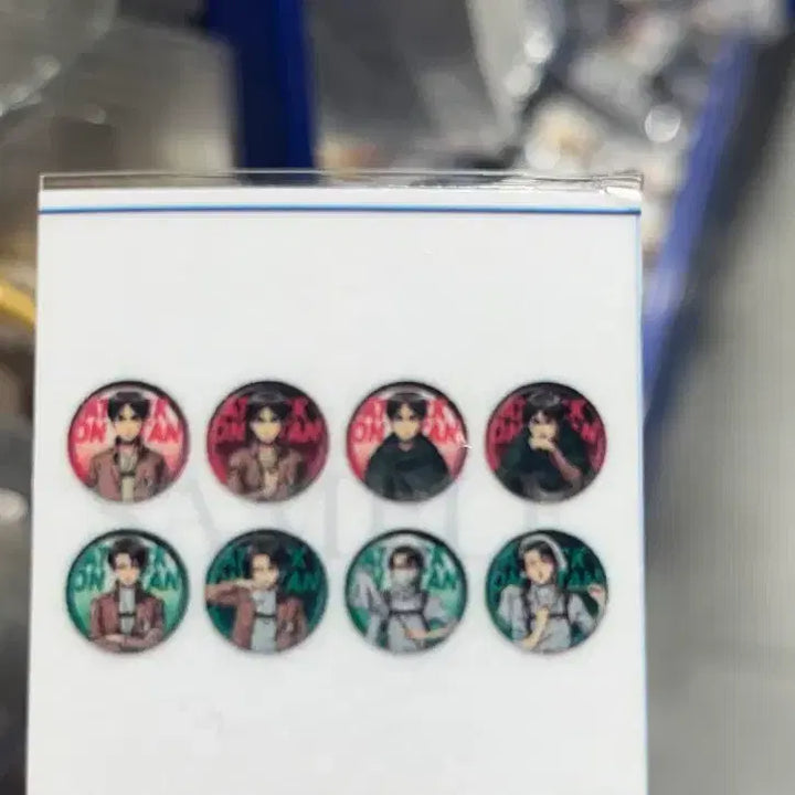 [SOLD OUT] 진격의 거인 에렌 캔뱃지