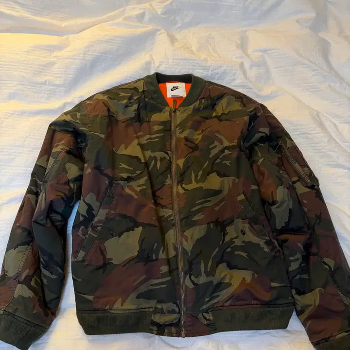 [BUNJANG] Nike Life Woven MA-1 Flight Jacket / 나이키 라이프 우븐 MA-1 플라이트 자켓 L