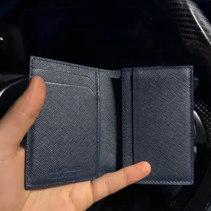 [BUNJANG] Montblanc Saffiano Card Holder Blue / 몽블랑 사피아노 카드지갑 블루 판매합니다!!