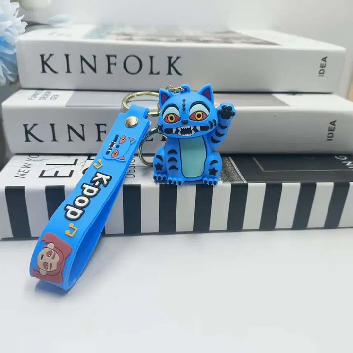 [BUNJANG] Kedeheon Character Keyring Set / 케이팝 키링 캐릭터 키링 3종 세트 케데헌 인형 키홀더 가방 키링