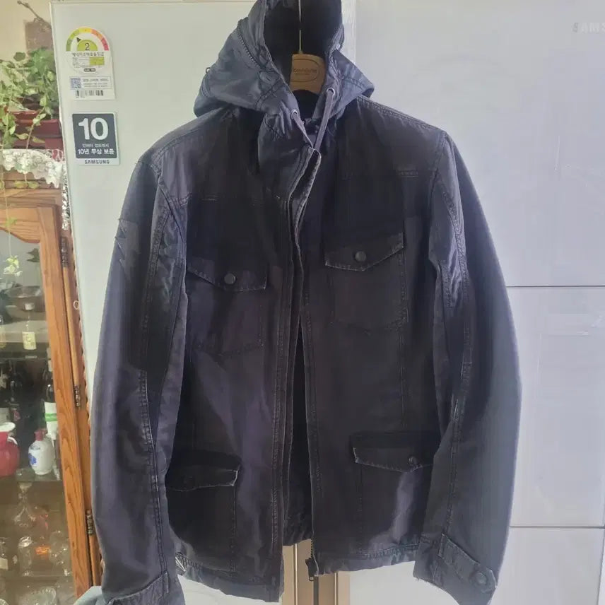 [BUNJANG] Diesel Nylon Detroit Jacket XL / 디젤 번개 나일론 디트로이트 자켓 XL