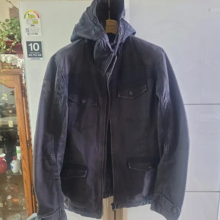 [BUNJANG] Diesel Nylon Detroit Jacket XL / 디젤 번개 나일론 디트로이트 자켓 XL