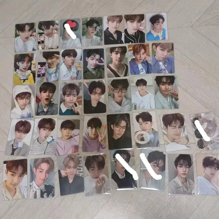 [BUNJANG] Zhang Hao Photocard Bundle Set / 급처 장하오 포카 33장 일괄 대량 양도