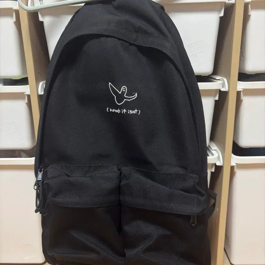[BUNJANG] What It Isnt Two Pocket Backpack / 와릿이즌 투 포켓 백팩