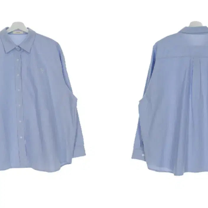 [BUNJANG] [Feelings] Evermore More Oxford Shirt - Sky / [필링스] 에버모어 모어옥스포드셔츠 - 스카이(택달림)