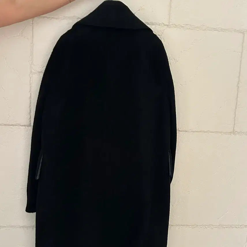 [BUNJANG] SYSTEM Black Coat (New) / SYSTEM 블랙 코트 (새상품)