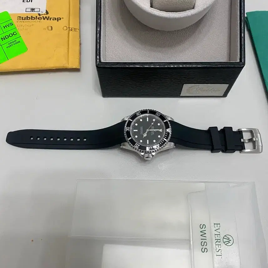 [BUNJANG] Everest Submariner Rubber Band (Mint Condition) / 14060M 서브마리너 전용 에베레스트 러버밴드 (새제품 / 정품)