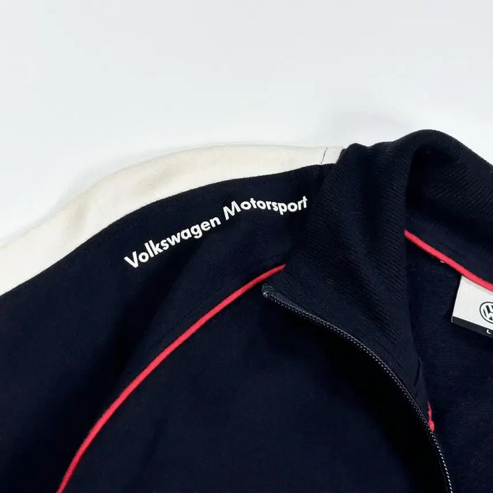 [BUNJANG] Volkswagen Racing Navy Track Top Jersey (L) / 폭스바겐 래이싱 네이비 배색 트랙탑 져지 (L)