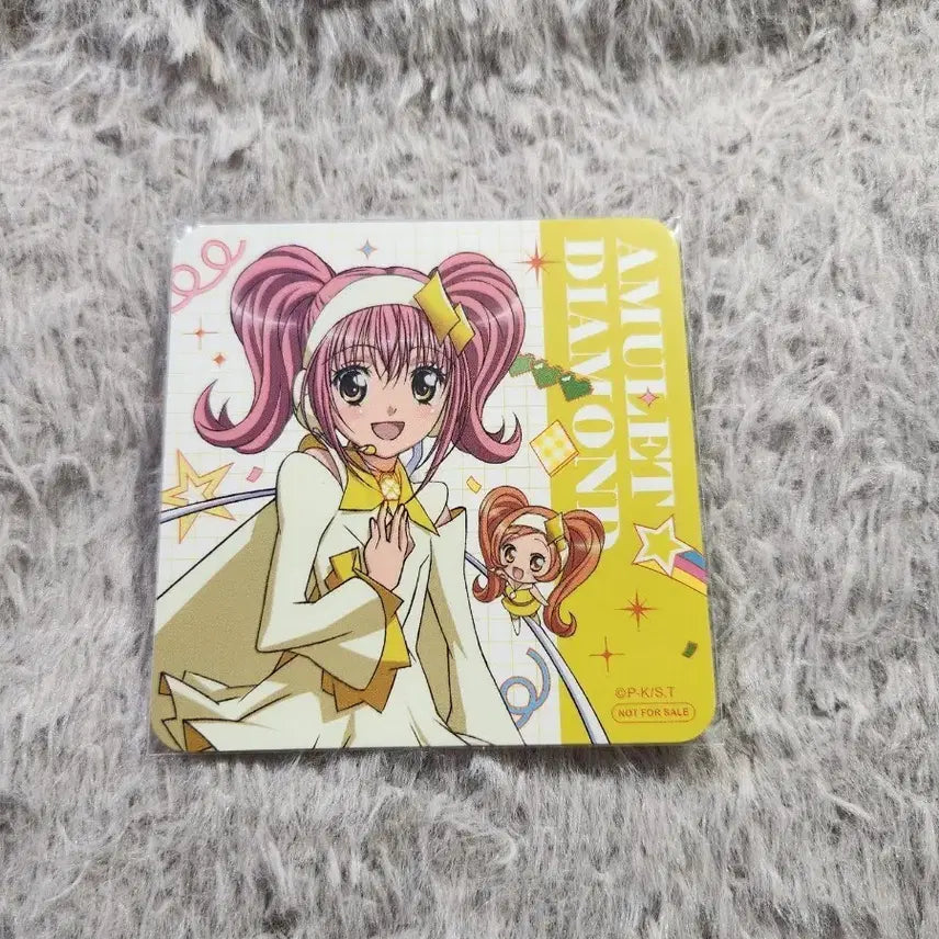 [BUNJANG] Shugo Chara! Collaboration Cafe Amu &amp; Diya Coaster / 캐릭캐릭 체인지 콜라보 카페 아무&amp;다이아 코스터