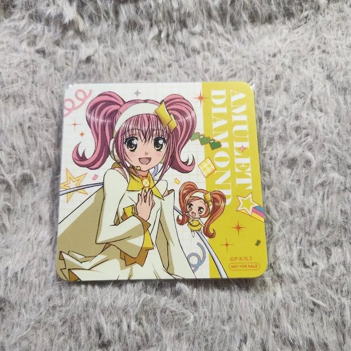 [BUNJANG] Shugo Chara! Collaboration Cafe Amu &amp; Diya Coaster / 캐릭캐릭 체인지 콜라보 카페 아무&amp;다이아 코스터