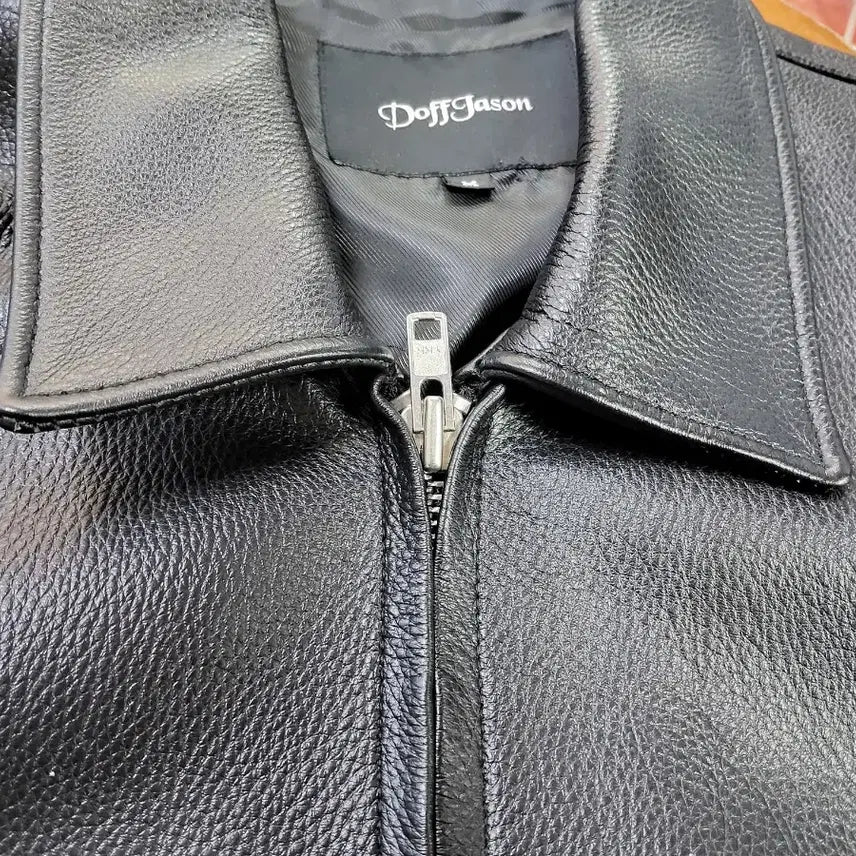 [BUNJANG] Different Jason Black Leather Jacket (Size M) / Different jason블랙가죽자켓M