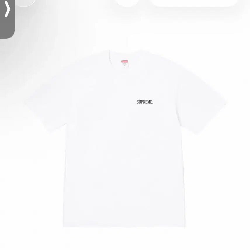 [BUNJANG] Supreme Dash Snow T-Shirt White XL / supreme 대쉬 스노우 티셔츠 화이트 XL