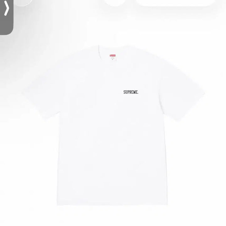 [BUNJANG] Supreme Dash Snow T-Shirt White XL / supreme 대쉬 스노우 티셔츠 화이트 XL