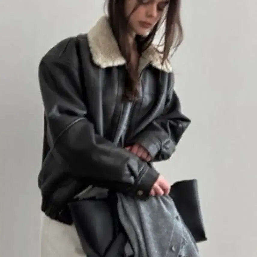 [BUNJANG] Old Classic Wear Leather Jacket / 올드클래식웨어 레더 자켓