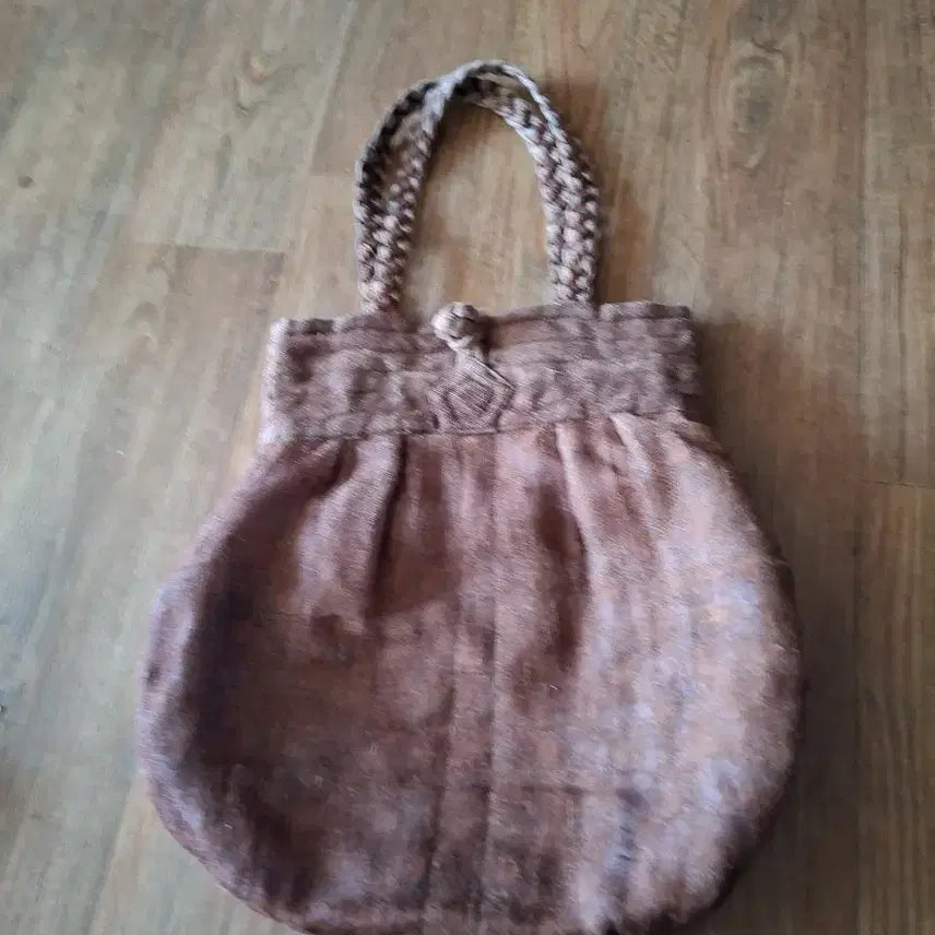 [BUNJANG] Persimmon Dye Dyed Tote Bag / 감물염색 토드백