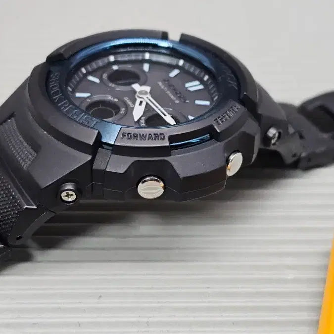 [BUNJANG] G-Shock Compact Metal Core Band Tough Solar Multi Band Watch / 지샥 - 컴팩트 메탈코어밴드 터프솔라 멀티밴드