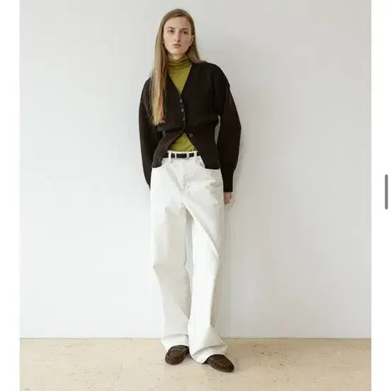 [BUNJANG] Loeuvre Knit Cardigan / 루에브르 니트 가디건 (새옷)