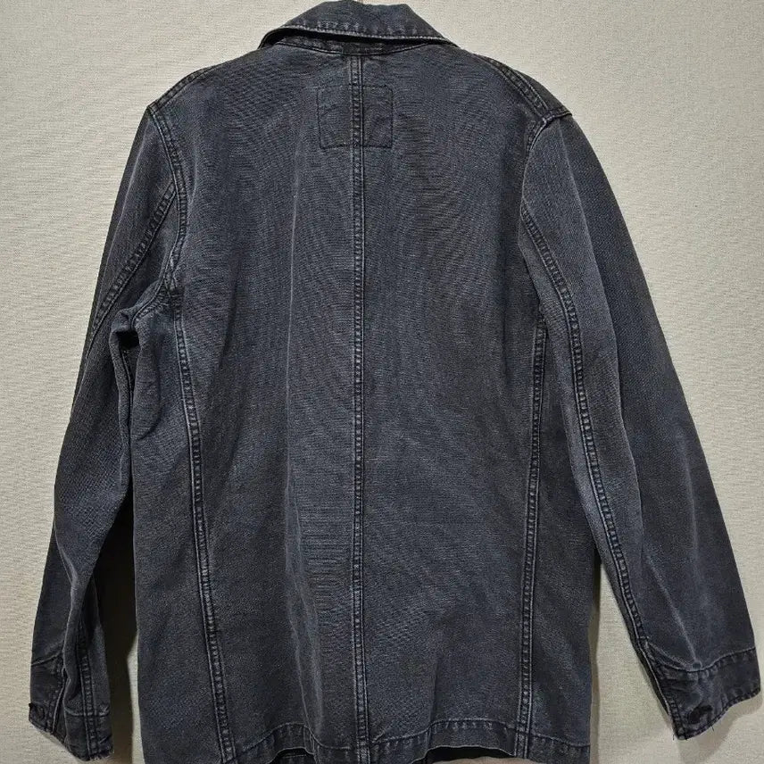 [BUNJANG] Levi's Work Jacket Black Garment Dyed Chore Jacket / 리바이스 워크 자켓 블랙 가먼트다잉 초어자켓