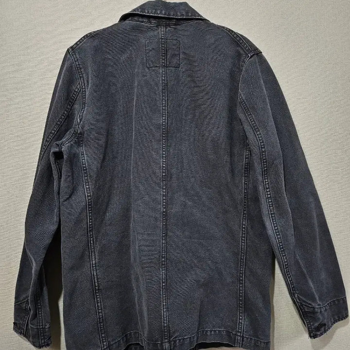 [BUNJANG] Levi's Work Jacket Black Garment Dyed Chore Jacket / 리바이스 워크 자켓 블랙 가먼트다잉 초어자켓