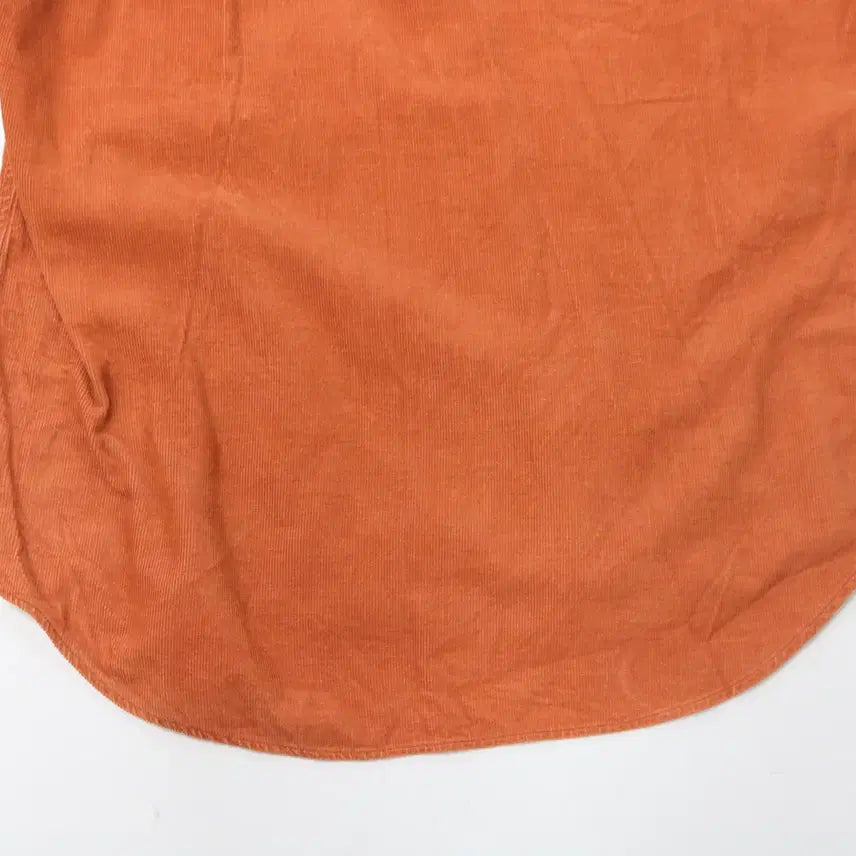 [BUNJANG] PENNY WORTH Orange Corduroy Work Shirt (M) / PENNY WORTH 빈티지 오렌지 코듀로이 워크 셔츠 (M)