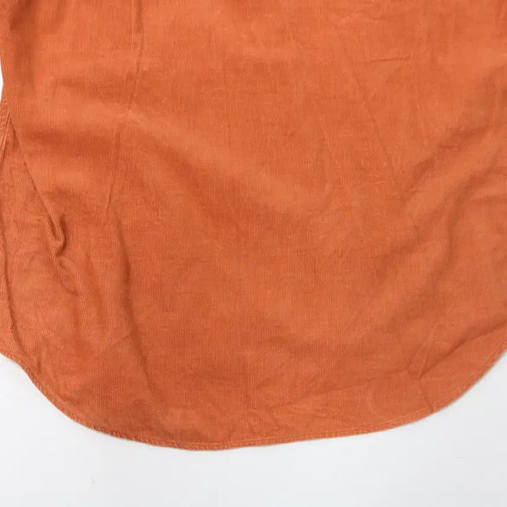 [BUNJANG] PENNY WORTH Orange Corduroy Work Shirt (M) / PENNY WORTH 빈티지 오렌지 코듀로이 워크 셔츠 (M)