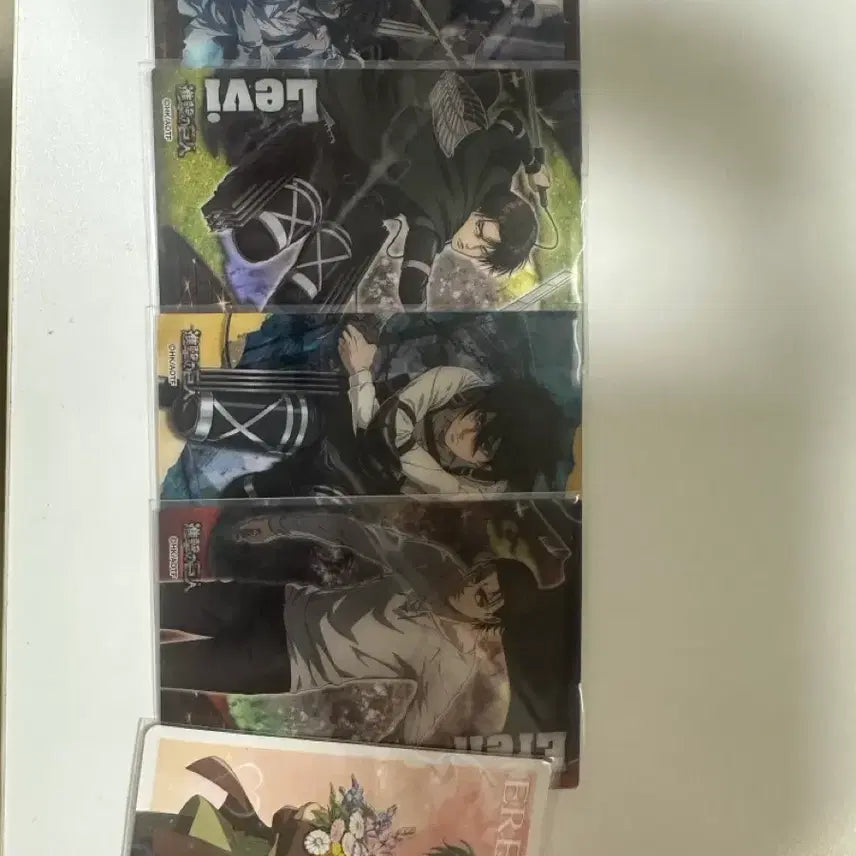 [BUNJANG] Anime Card Bundle Set / 진격거,도리벤,헌헌,체인소맨,블루록 카드 일괄