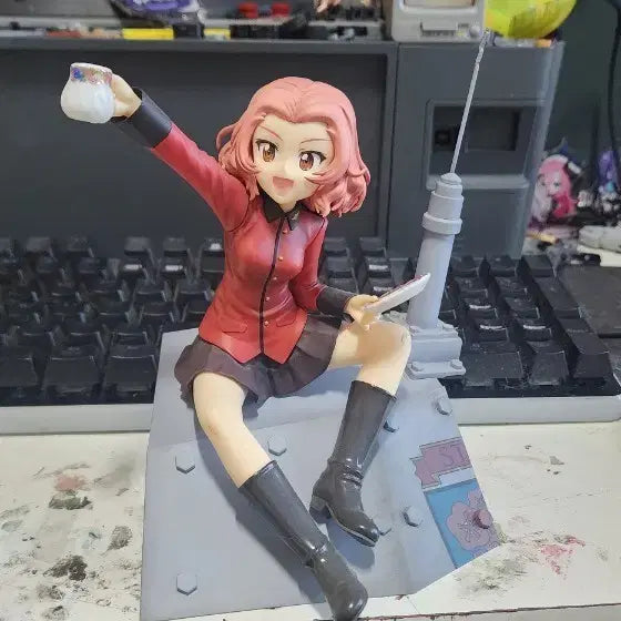 [BUNJANG] Kotobukiya Girls und Panzer Rosehip Figure / 코토부키야 걸즈앤판처 로즈힙 피규어 팝니다