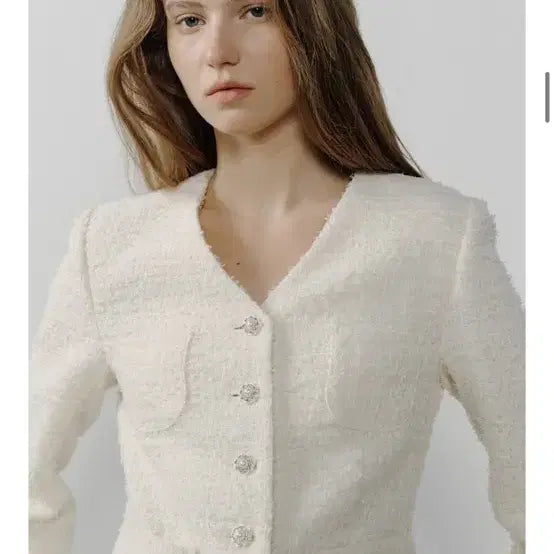 [BUNJANG] O!tte Tweed Jacket / 오떼뜨 트위드 자켓(택포함 새상품)