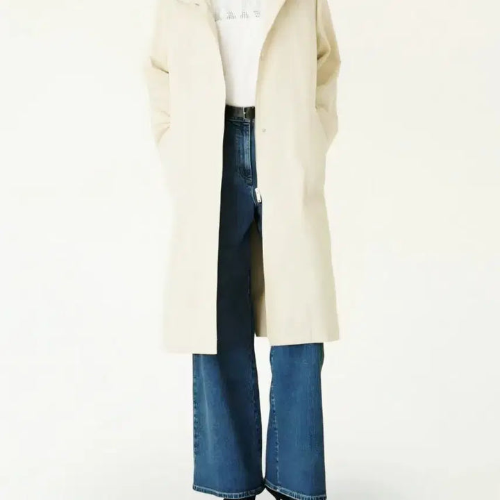 [BUNJANG] DKNY 25SS High Neck Trench Coat / 한섬 DKNY 디케이엔와이 (25SS) 하이넥 트렌치 코트 나그랑핏