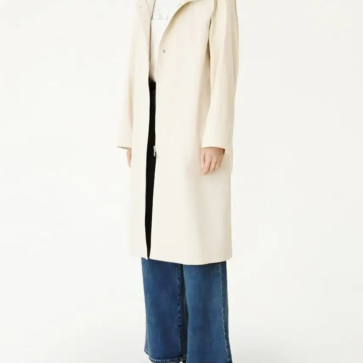 [BUNJANG] DKNY 25SS High Neck Trench Coat / 한섬 DKNY 디케이엔와이 (25SS) 하이넥 트렌치 코트 나그랑핏
