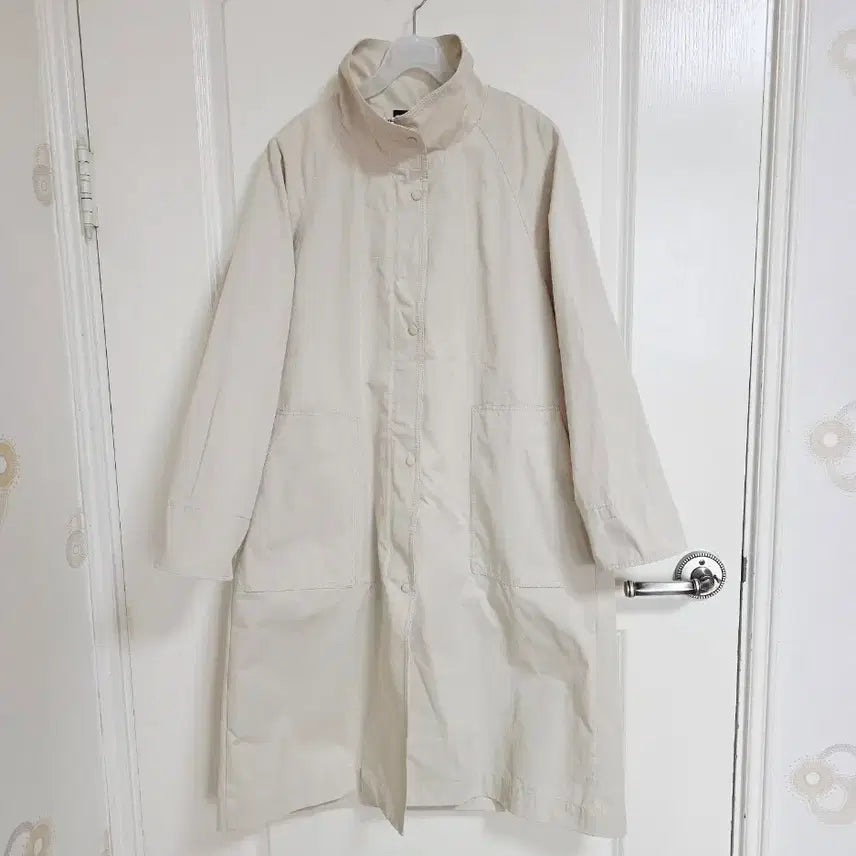[BUNJANG] DKNY 25SS High Neck Trench Coat / 한섬 DKNY 디케이엔와이 (25SS) 하이넥 트렌치 코트 나그랑핏