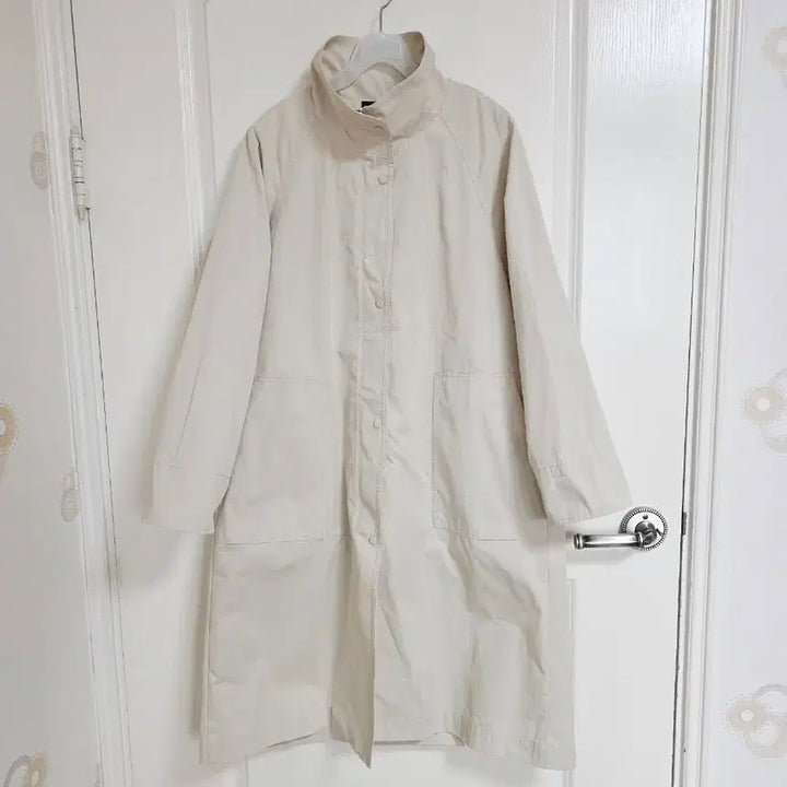 [BUNJANG] DKNY 25SS High Neck Trench Coat / 한섬 DKNY 디케이엔와이 (25SS) 하이넥 트렌치 코트 나그랑핏
