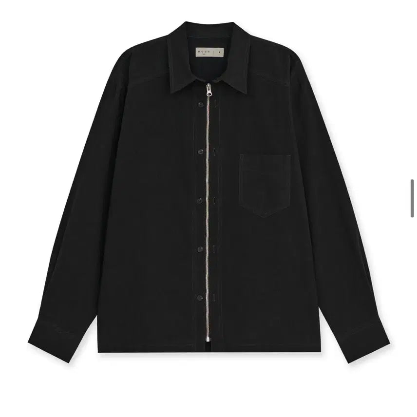 [BUNJANG] NO:ON Black Multi Shirt / 노운 multi shirts (black) 2size