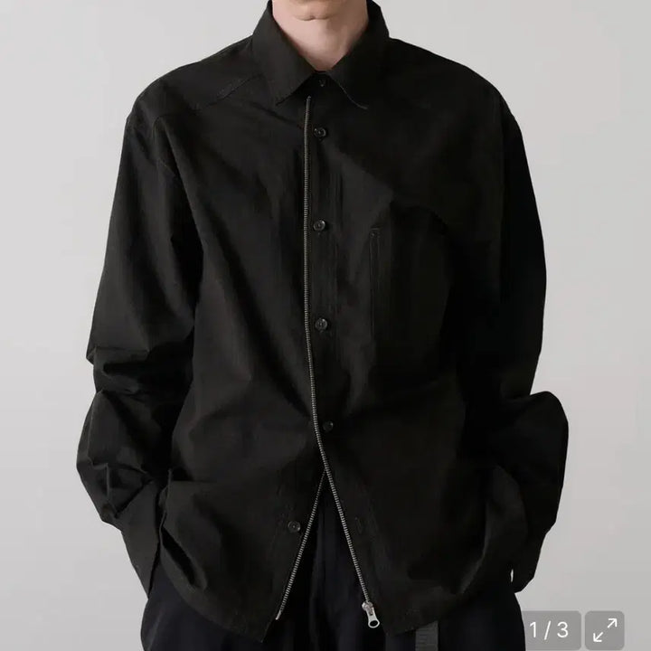 [BUNJANG] NO:ON Black Multi Shirt / 노운 multi shirts (black) 2size