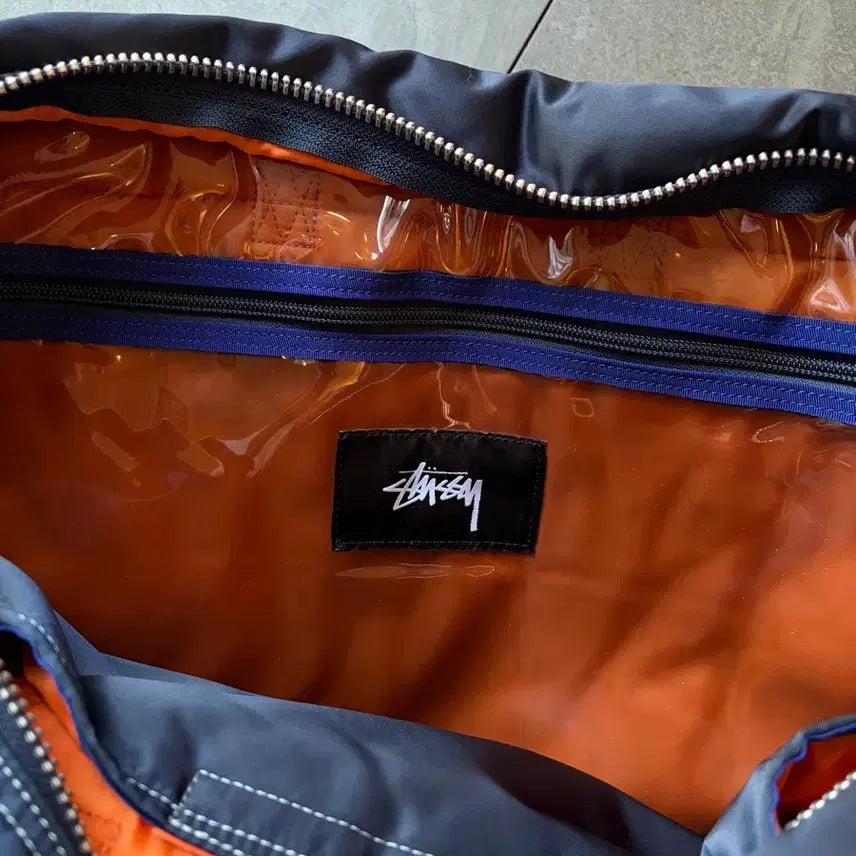[BUNJANG] Stussy Porter Briefcase Navy / 스투시 x 포터 브리프케이스 네이비