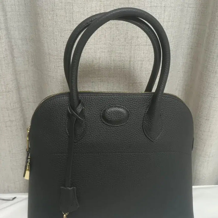 [BUNJANG] Calfskin Leather Tote Bag / 볼리드백 소가죽 가방 새상품