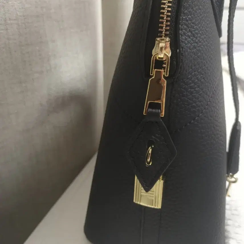 [BUNJANG] Calfskin Leather Tote Bag / 볼리드백 소가죽 가방 새상품