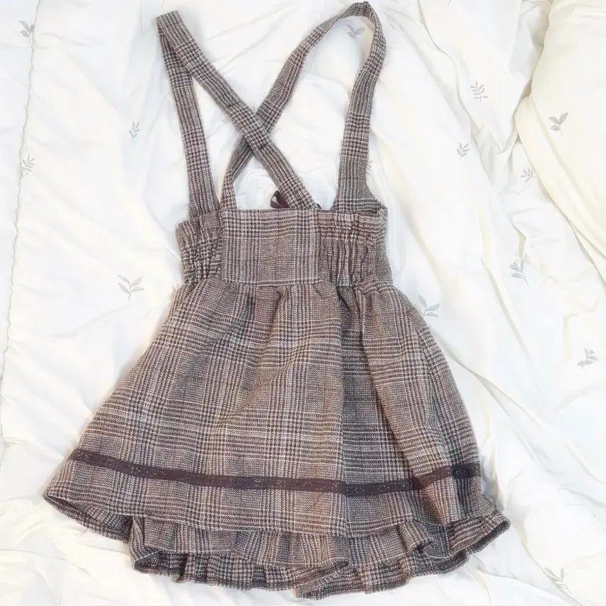 [BUNJANG] Tralala Latte Gal Suspender Dress / 택포) Tralala트랄라라 서스펜터 라떼갸루 원피스