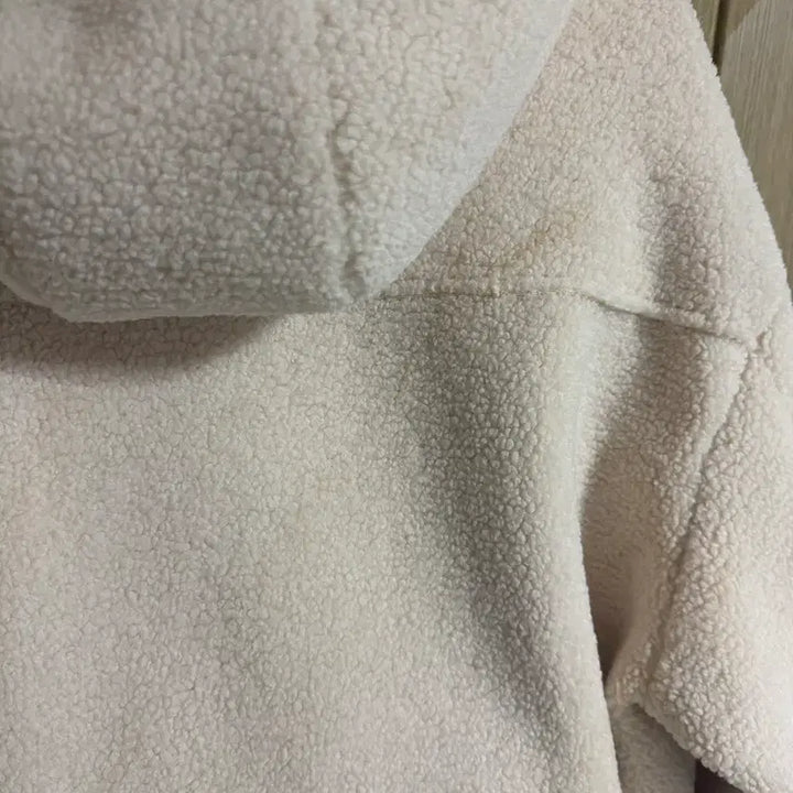 [BUNJANG] Oversized Ivory Duffle Coat / 오버핏 아이보리 떡볶이 코트