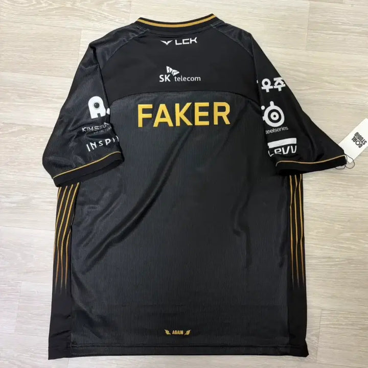 [BUNJANG] T1 2025 Worlds Jersey / 25티원 월즈 유니폼 페이커 XL