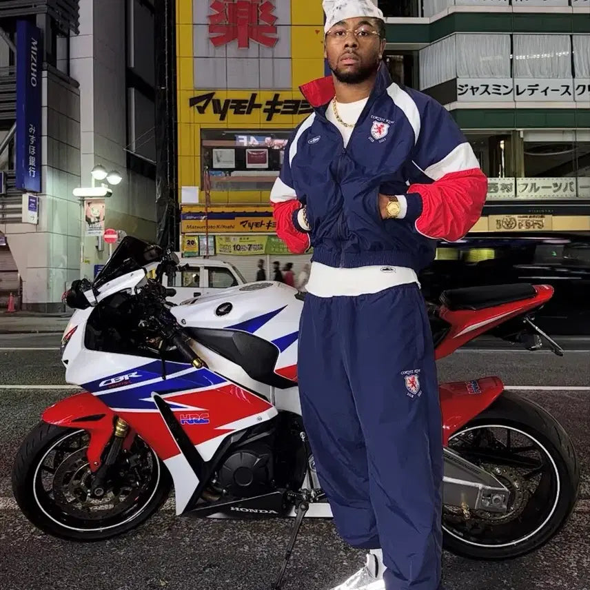 [SOLD OUT] 코르테이즈 SHIELD SHUKU 자켓 (네이비 / L / 새상품)